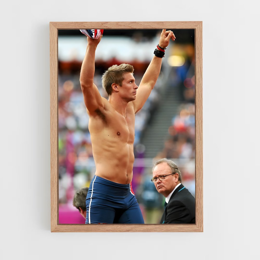 Poster Champion du Terrain – affiche Athlétisme (vue 4)